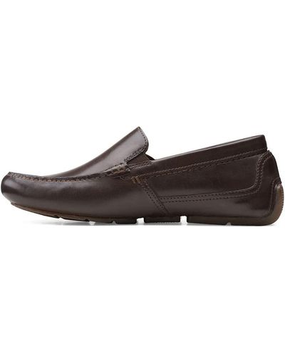 Clarks Markman Plain Slipper - Schwarz