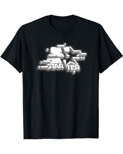 Starter 3d Logo T-shirt - Black