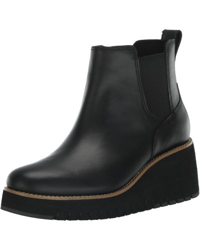 Cole Haan Zerogrand City Wedge Boot Fashion - Black