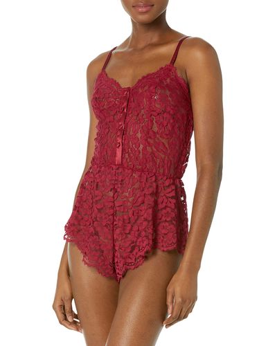 Cosabella Magnolia Romper - Red