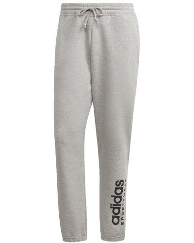adidas All Szn Fleece Graphic Pants - Gray
