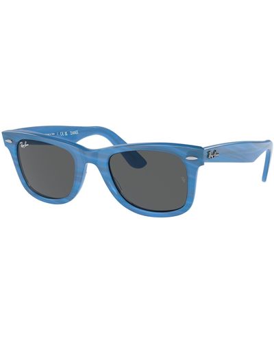 Ray-Ban Rb2140 Original Wayfarer Square Sunglasses - Blue