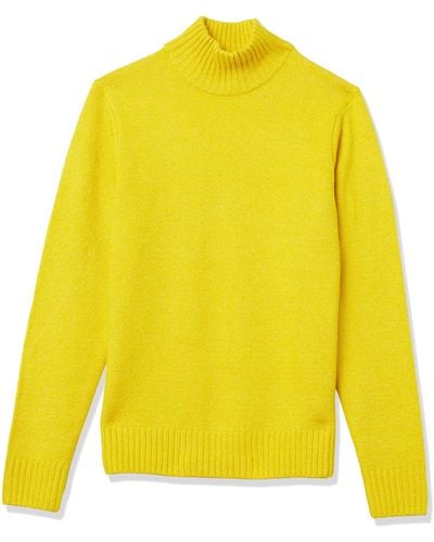 Amazon Essentials Long-sleeve Turtleneck Sweater - Yellow