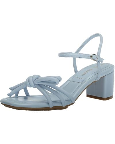 Anne Klein Keilly Heeled Sandal - Blue