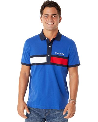 Tommy Hilfiger Adp Holly Cf Ss Polo Shirt - Blue