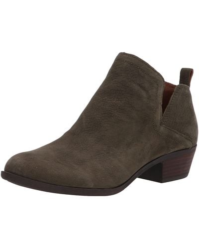Lucky Brand Bollo Bootie Ankle Boot - Brown