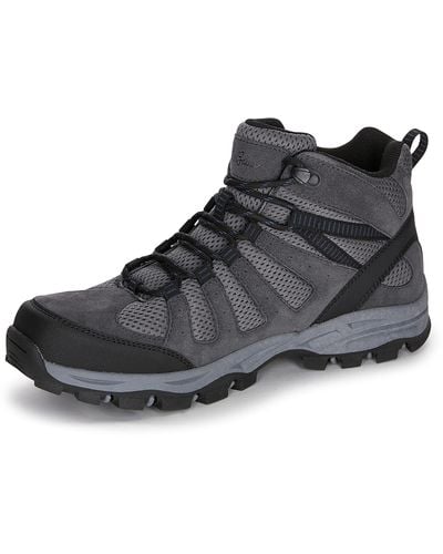 Eddie Bauer Elliot Bay Mid Waterproof Hiking Shoes For | Multi-terrain Lugs - Black