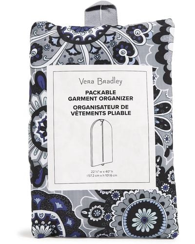 Vera Bradley Ripstop Packable Garment Organizer - White
