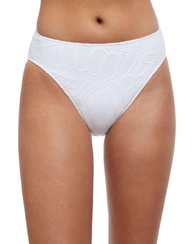 Gottex Womens Sheer Pleasure Bikini Bottoms - White