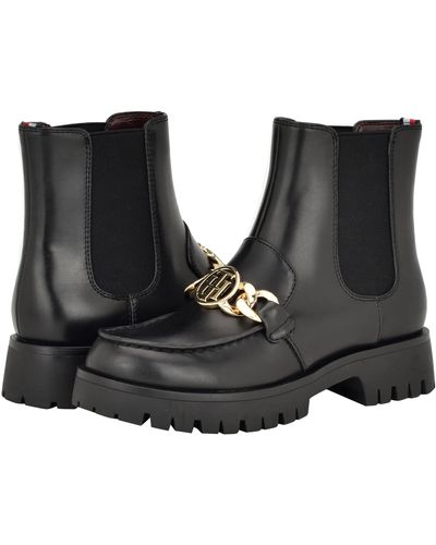 Tommy Hilfiger Ankle boots for Women | Online Sale up to 77% off