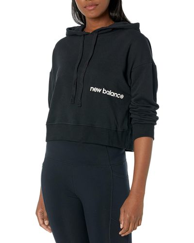 New Balance Essentials Pullover Hoodie - Black