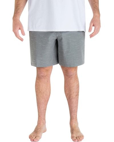 Hurley Big & Tall Phantom Sandbar Stretchband Shorts - Gray