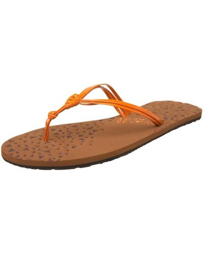 O'neill Sportswear Vivi Thong Sandal,orange,6 M Us - Brown