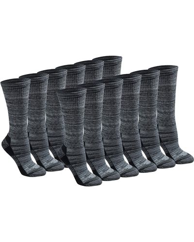 Dickies Dri-tech Fashion Moisture Control Crew Socks - Gray
