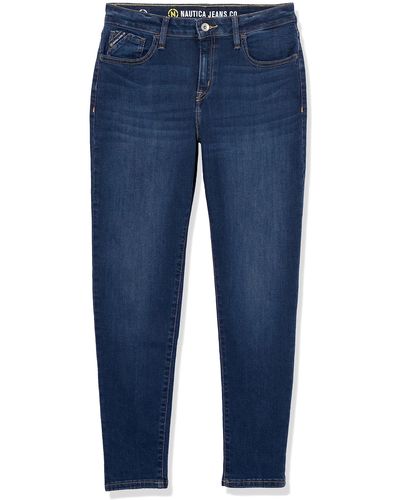 Nautica Jeans Co. True Flex Mid-rise Skinny Denim - Blue