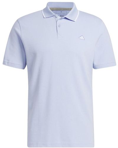 adidas Golf S Go-to Pique Polo Shirt - Blue