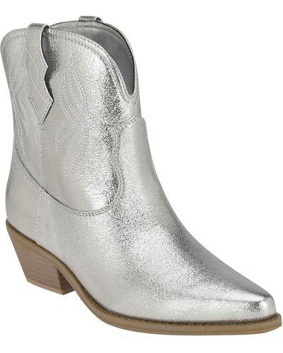 Nine West Texen Ankle Boot - Gray