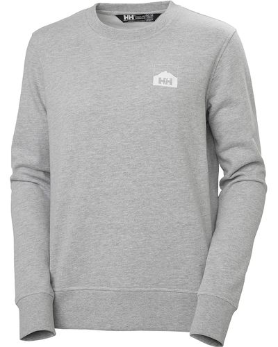 Helly Hansen Nord Graphic Sweatshirt - Gray