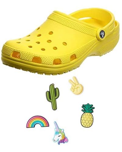 Crocs™ Classic Clog|comfortable Slip On Casual Water Shoe - Yellow