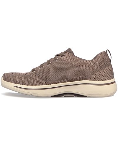 Skechers Gowalk Arch Fit-athletic Workout Walking Shoe With Air Cooled Foam Sneaker - Brown