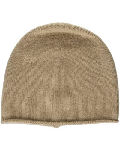 Vince S Boiled Cashmere Rolled Edge Beanie,camel,os - Natural
