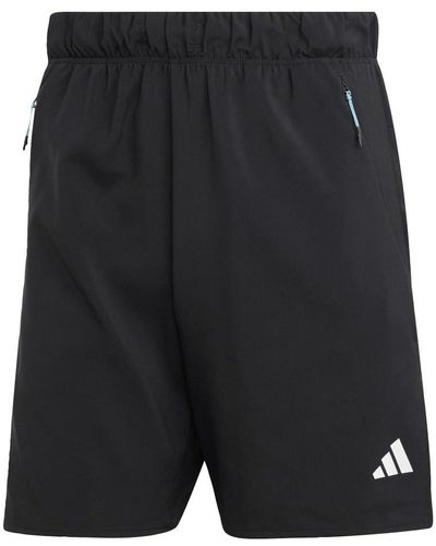 adidas Originals Trainicons 3 Stripe Training Shorts - Black