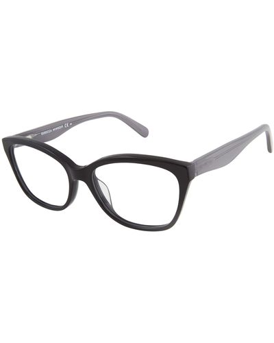 Rebecca Minkoff Lark 1 Rectangular Prescription Eyewear Frames - Black