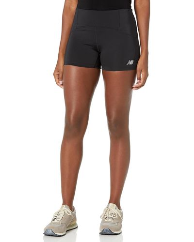 New Balance Accelerate Pacer 3.5 Fitted Shorts - Blue