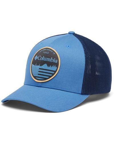 Columbia Erwachsene Netzballkappe Cap - Blau