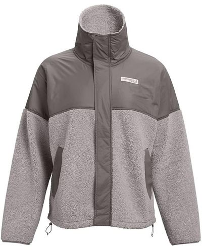 Under Armour Womens Mission Boucle Jacket - Gray