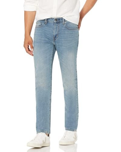 Amazon Essentials Jeans Elasticizzati Skinny Uomo - Blu