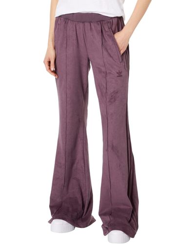 adidas Originals Suede Track Pants - Purple