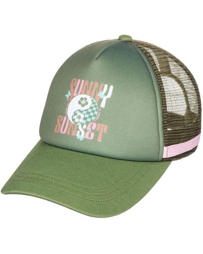 Roxy Dig This Trucker Hat - Green