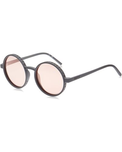 DKNY Dk519s Round Sunglasses - Gray