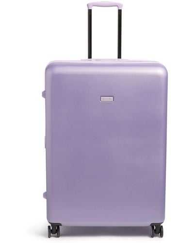 Vera Bradley Hardside Rolling Suitcase Luggage - Purple