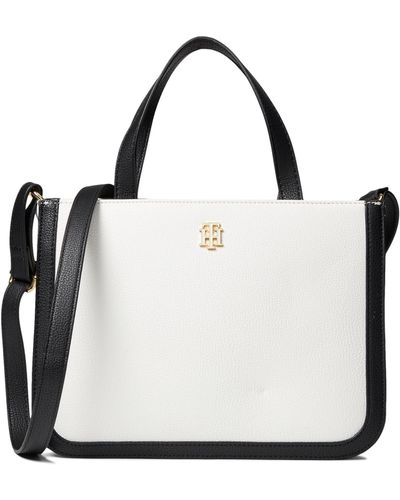 Tommy Hilfiger Tamara Ii Convertible Rz Satchel - White