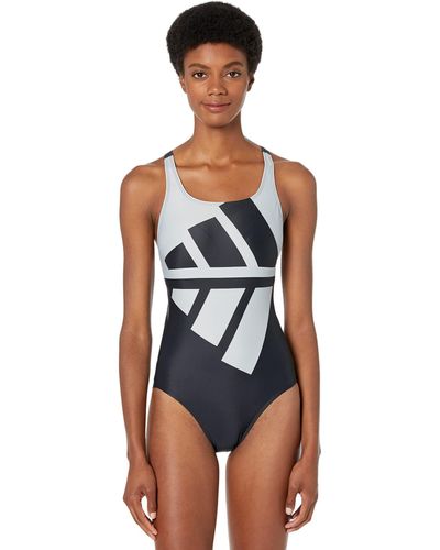 adidas 3-stripes Graphic Swimsuit - Blue