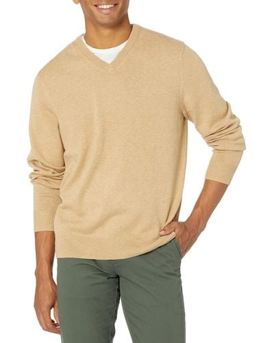 Amazon Essentials V-Neck Pullover Sweater - Neutro