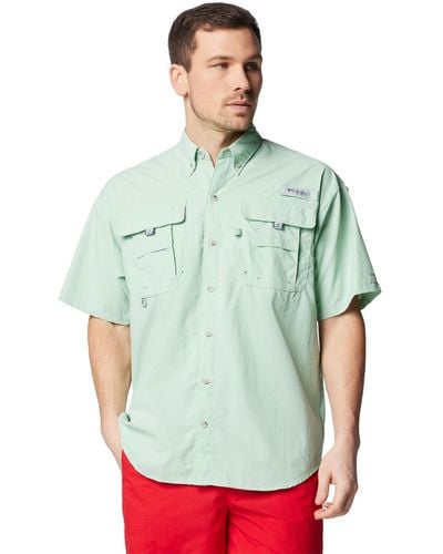 Columbia Bahama Ii Short Sleeve Shirt - Green