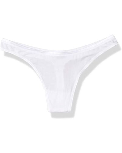 Cosabella Talco Low Rise Thong - White