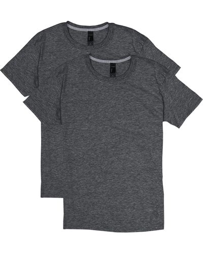 Hanes Mens 2 Pack X-temp Performance T-shirt Shirt - Multicolor