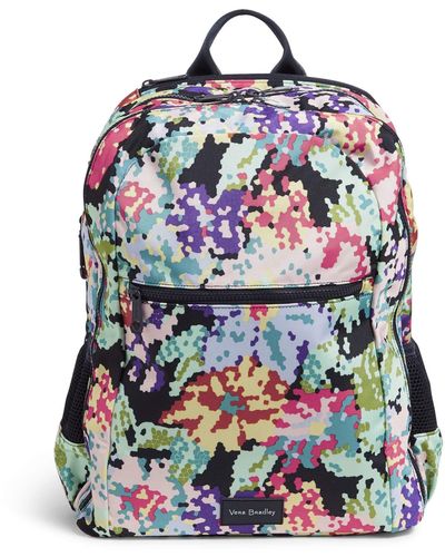Vera Bradley Recycled Lighten Up Reactive Grand Backpack - Multicolor