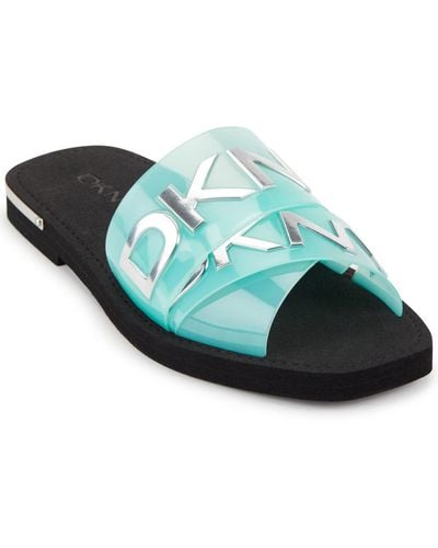 DKNY Idalie Flat Sandals - Multicolor
