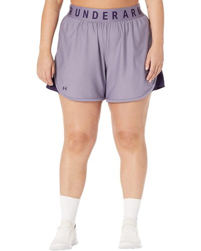 Under Armour Play Up 5-inch Shorts - Purple