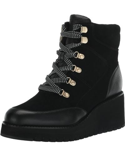 Cole Haan Zerogrand City Wedge Hiker Ankle Boot - Black