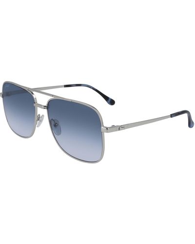 Lacoste L223s Aviator Sunglasses - Blue