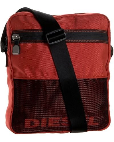 DIESEL Network N/s Messenger Bag,red,one Size