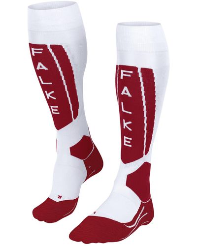 FALKE Sk5, White 1, - Red