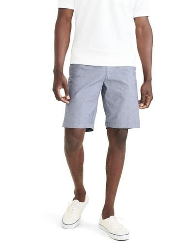 Dockers Ultimate Straight Fit Supreme Flex Shorts-legacy - Blue