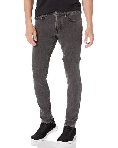 John Varvatos J703 Skinny Fit Jeans - Black